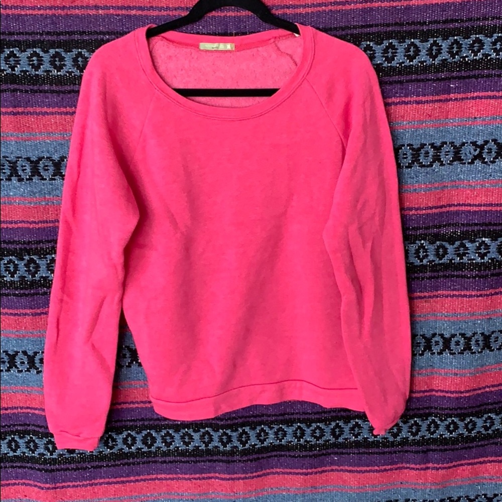 Soft hot pink sweater